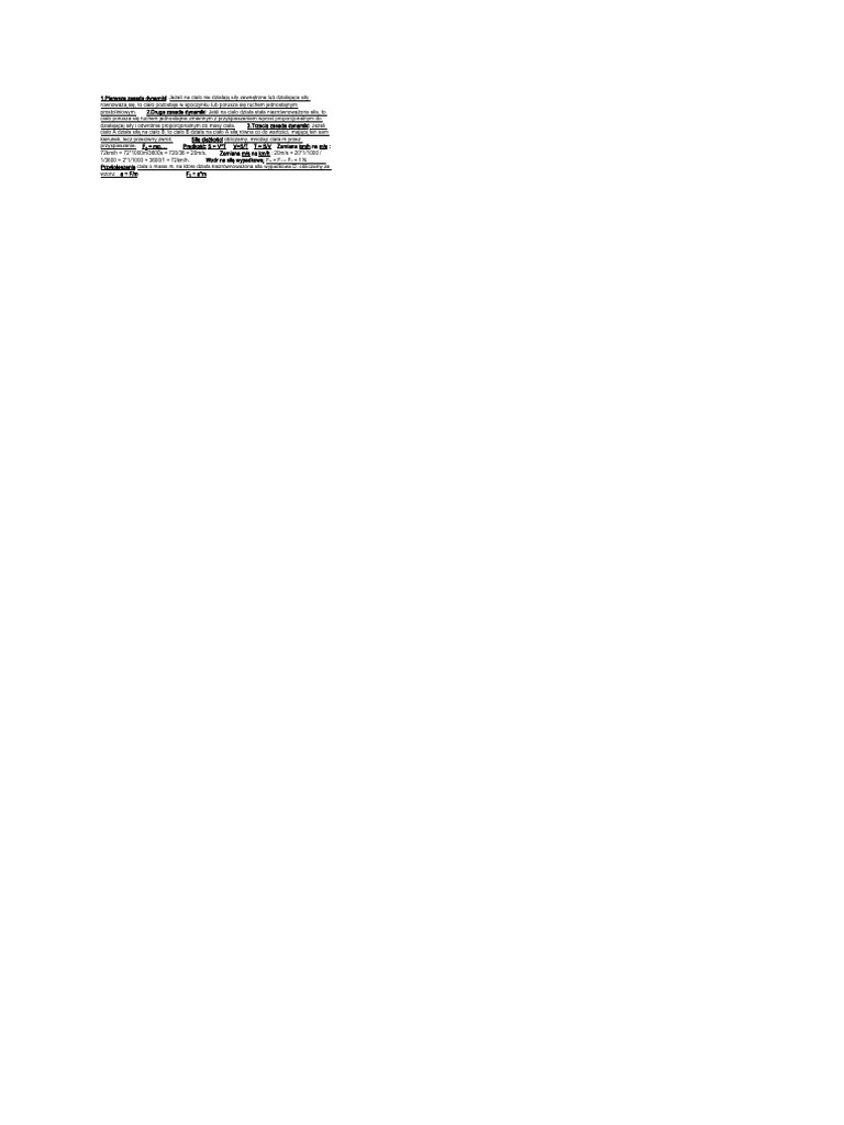 Przyczyny I Opis Ruchu Prostoliniowego Sprawdzian Klasa 1 Liceum Pdf Przyczyny I Opis Ruchu Prostoliniowego Test 1 | PDF