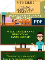 MTB PPT Week 7 Payak Tambalan at Hugnayang Pangungusap - Final