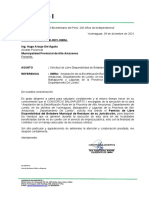 Carta A Municipio - Yurimaguas