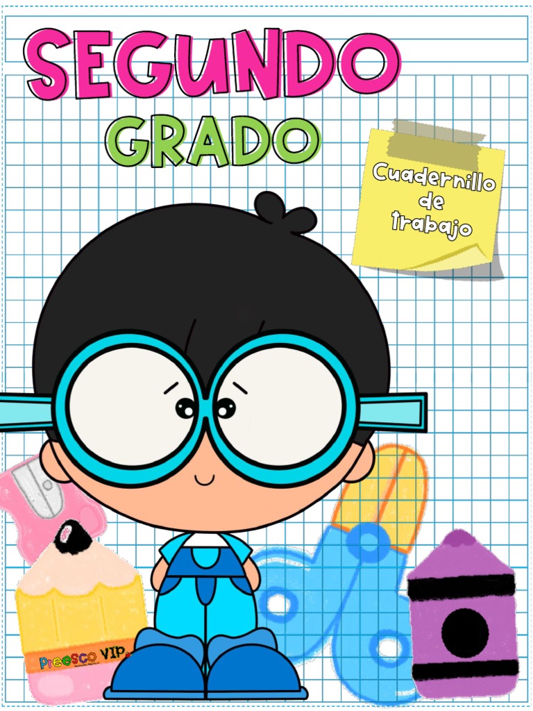 2 Grado Cuadernillo de Refuerzo Vacaciones Preesco Vip | PDF | Color ...