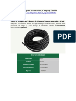 Tabla - Conexiones para Manguera o Poliducto para Riego (HydroEnvironment)