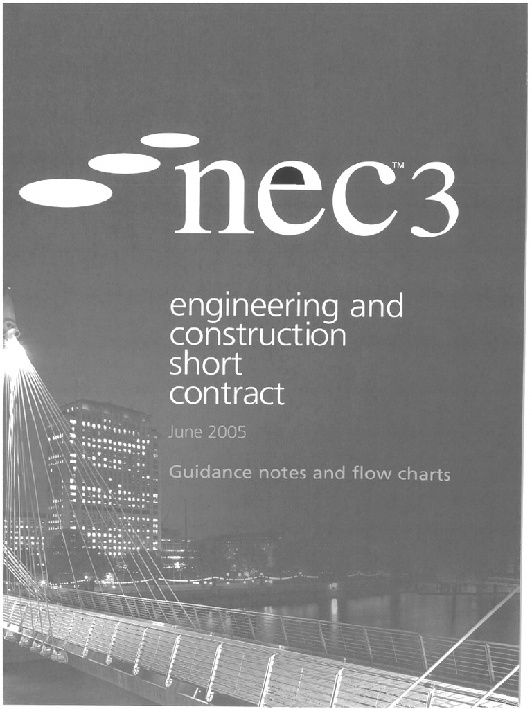 Nec4 Ecc Guidance Notes _ NEC4: Engineering and Construction Contract ...