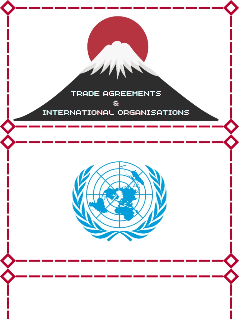 Trade agreements Japan PDF
