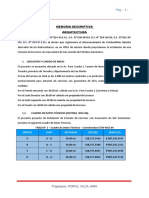 Memoria Descriptiva Norvil