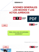 S01.s1 - ACTO JURÍDICO - Consideraciones Generales de Los Hechos y Actos Jurídicos