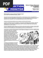NAMFREL Election Monitor Vol.2 No.17 08102011