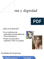 Dignidad de La Persona