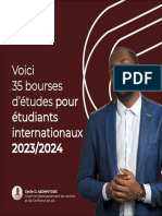 35 Bourses D'études Pour Master Et PHD 2023-2024