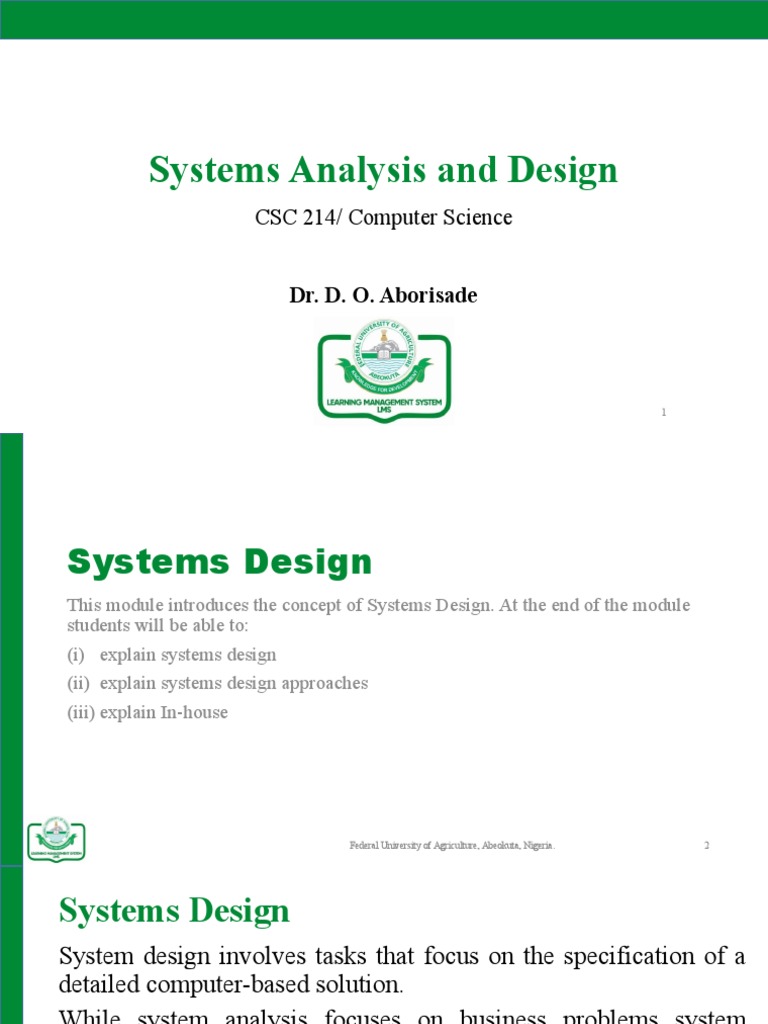 Systems Design | PDF | Software Prototyping | Design