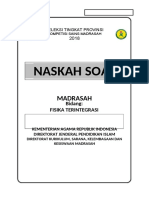 2018 - KSM - MA FISIKA - Tingkat Provinsi-Dikonversi