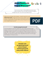 Bahasa Indonesia Paragraf Persuasif