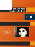 Quién era San José Sánchez del Río