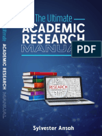 The Ultimate Academic Research Manual Sylvester Ansah PDF 1648317360774