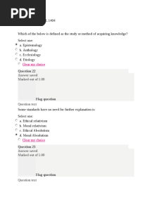 Final Exam Phil 1404