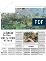 El Jardin Botanico Que Necesita El Perú