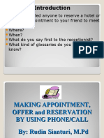 Making Appointment