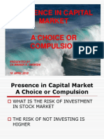 Ca Manish Chokshi Presence in Capital Market