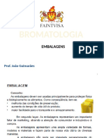 Bromatologia e embalagens