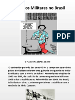 Governos militares no Brasil na década de 1960