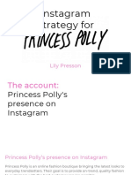 LP Instagram Strategy For Princess Polly