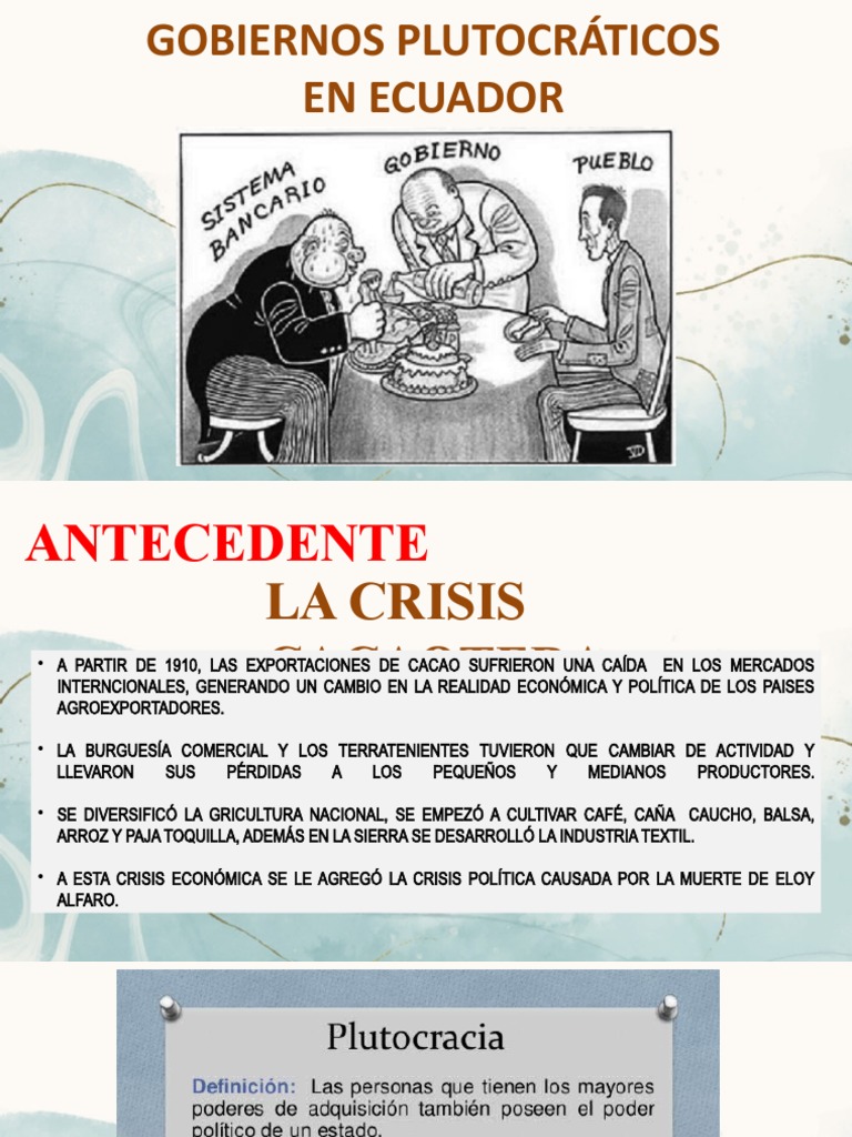 PLUTOCRACIA | PDF | Economias