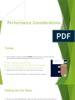 Performance Considerations