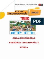 Carpeta de Recuperacion - DPCC - 3ro. 2022