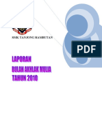 LAPORAN BULAN AKHLAK MULIA 2010