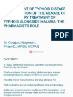 Managing Typhoid and Reducing Unnecessary Treatment