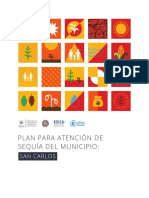 San Carlos - Plan para Atencion de Sequia Del Municipio