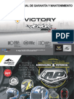 Manual de Garantia y Mantenimiento Victory Venom 250 S