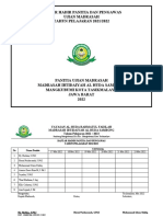 Daftar Hadir Panitia Dan Pengawas Um 2022