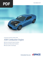 dSPACE ASM Combustion-Engine Product Information 2016 English