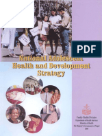 National Adolescent Health Strategy