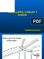 1 Cabullería Cabos - Cables - Nudos