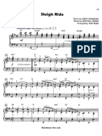 Sleigh Ride Sheet Music Christmas Sheet Music (SheetMusic Free - Com)