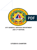 CGSD Citizens Charter 2021 2nd Edition May 2021