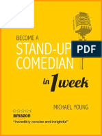 Become A Stand-Up Comedian in 1 Week