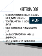 Kriteria ODF