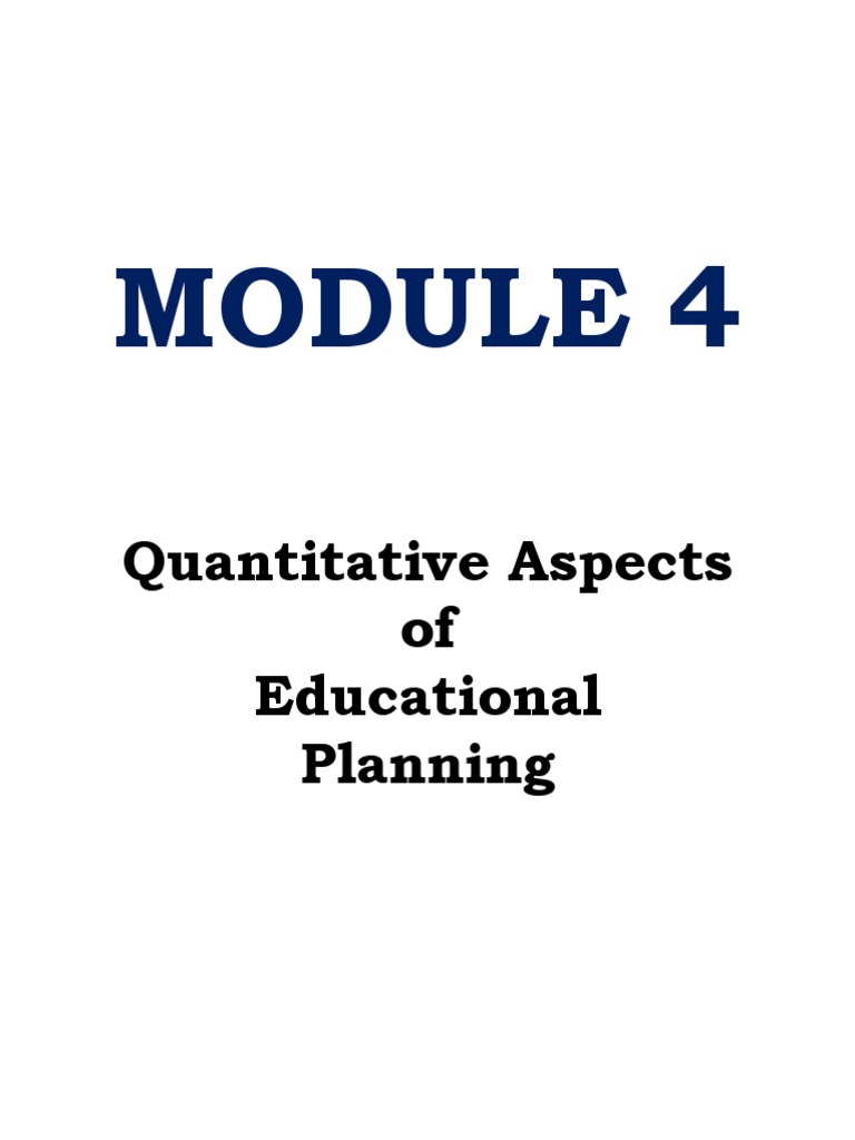 Basic Statistical Tools in Educational Planning | PDF | Mean | Median