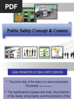 Public Safety Concept - Context - PCOL DEL CAMAT (RET)