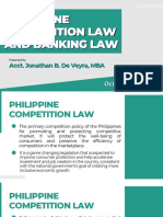 Competition Law and Banking Law