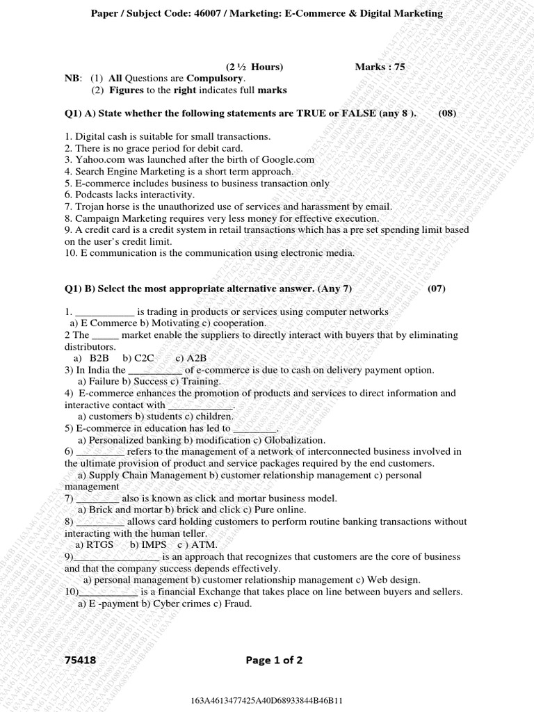 Tybms Sem V | PDF | Économie d'entreprise | Marché (Économie)