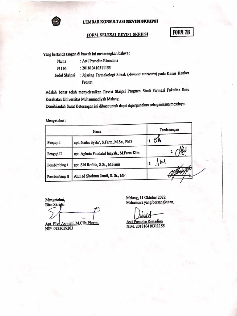 Form 7B | PDF