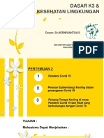 Epidemiologi Kesling Dan Covid 19