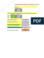 Cara Hitung Kebutuhan PK AC