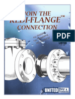 UL Listed Redi-Flange Adapter Brochure - Water Works - Fire Protection - Models RFC-2, RFS-2 and RFC-4