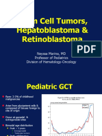 Germ Cell Tumors, Hepatoblastoma & Retinoblastoma