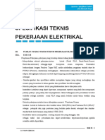 BAB - 3 Spesifikasi Teknis Elektrikal