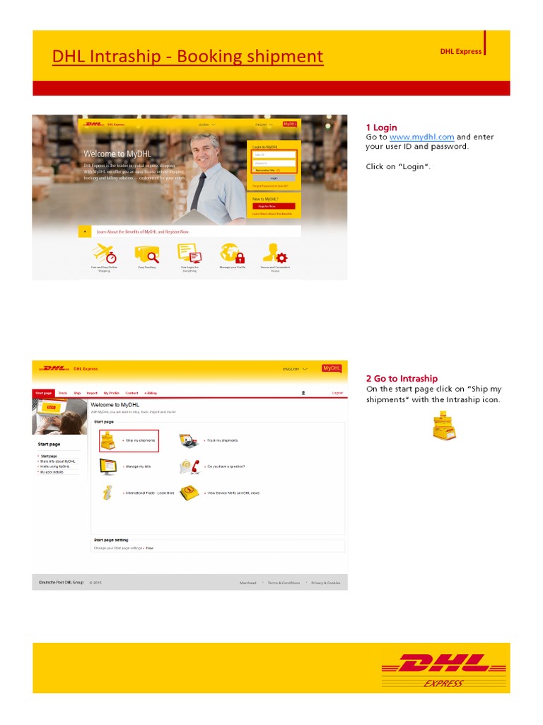 DHL Intraship Shipment Guide | PDF | Software Development | System Software
